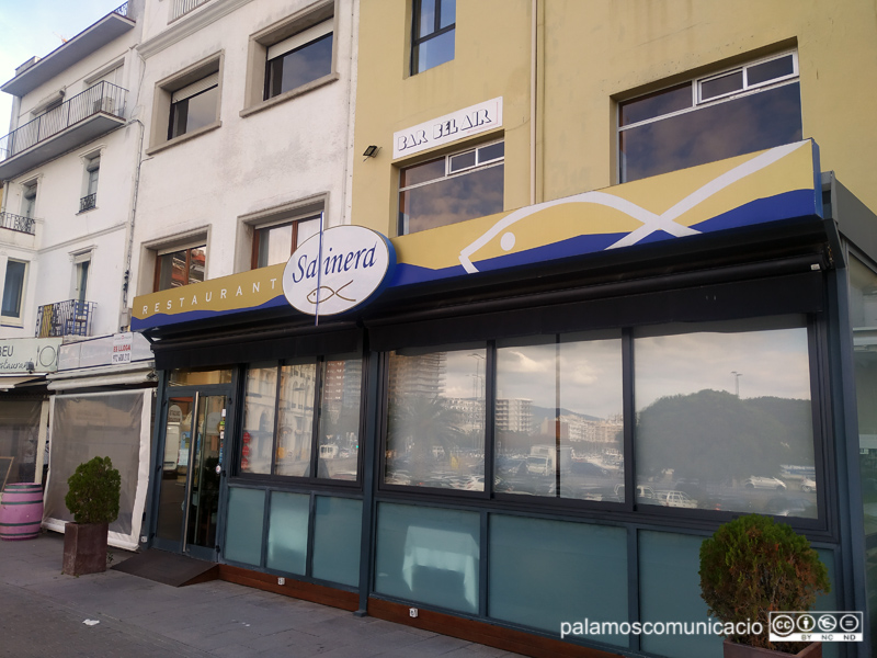 El restaurant La Salinera, a la zona de La Planassa de Palamós.