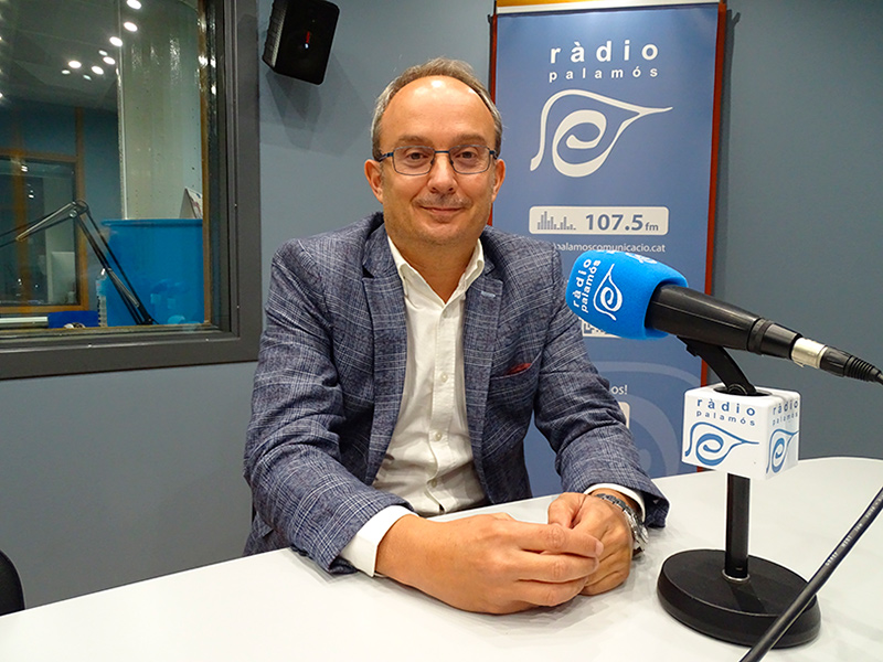 Josep Coll, portaveu del PSC a l'Ajuntament de Palamós.
