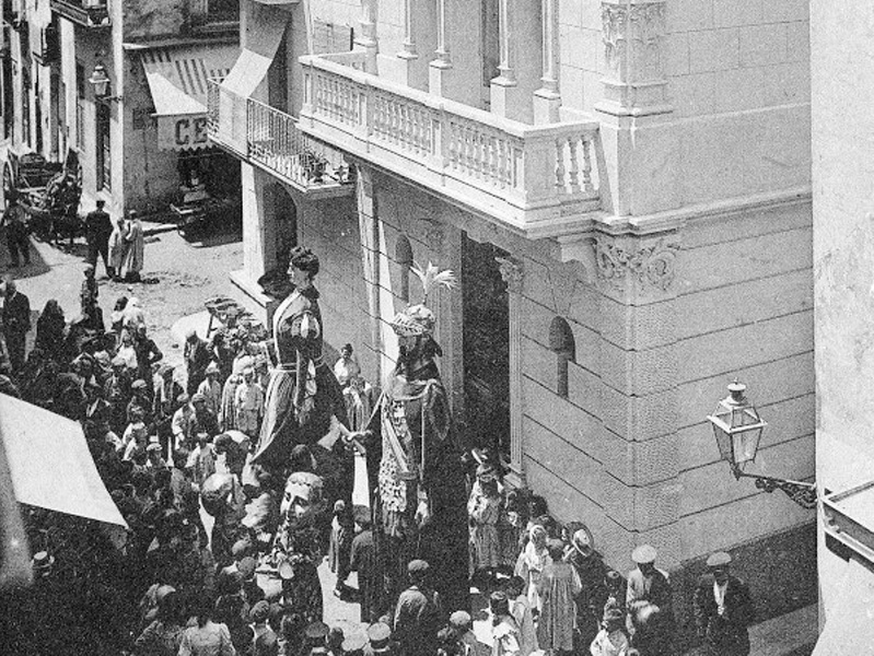 Testimoni històric que ens trasllada al Palamós de fa 90 anys. (Foto: Fons Escoruela - Servei d'Arxiu Municipal).