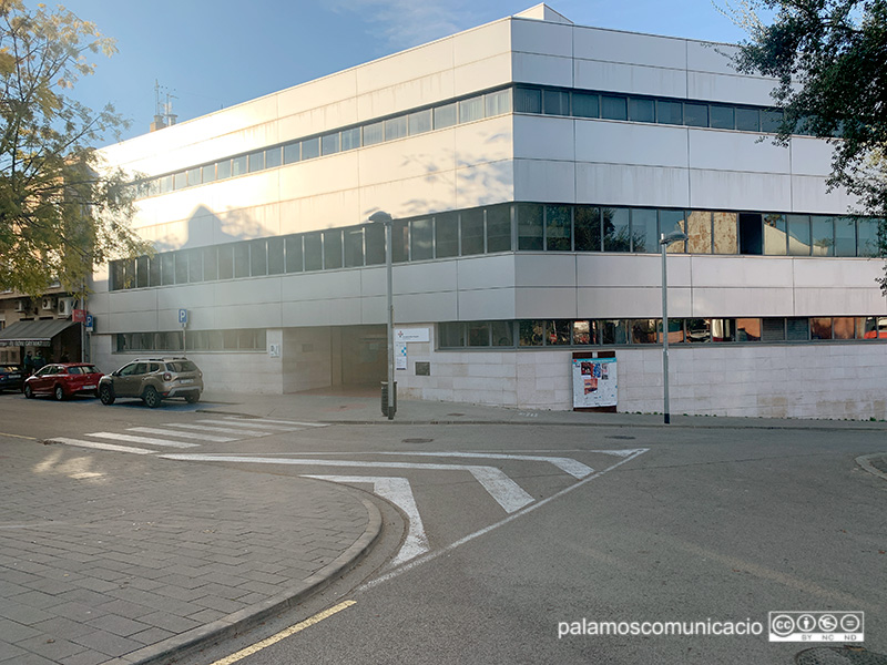 EL Centre d'Atenció Primària de Palamós, aquest matí.