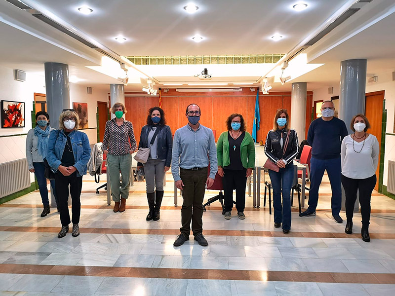 El govern municipal va rebre dilluns a representants d'agències de viatges del municipi. (Foto: Ajuntament de Palamós).