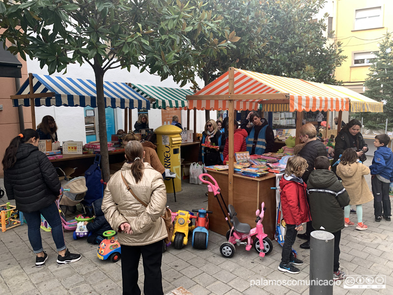 Imatge d'arxiu del Mercat de la Joguina Solidària, l'any passat.