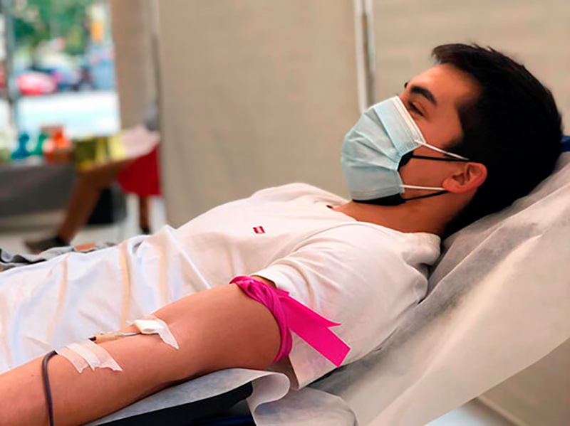 12 persones van donar sang per primera vegada aquest dissabte. (Foto. Banc de Sang i Teixits).