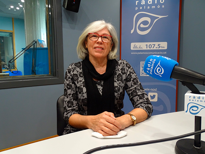 Roser Huete, regidora de la CUP a l'Ajuntament de Palamós.
