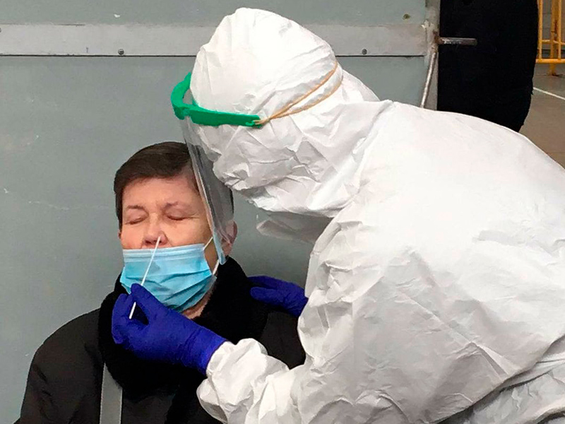 Aquesta setmana s'estan fent cribatges massius mitjançant test d'antígens a La Bisbal d'Empordà. (Foto: SSIBE)