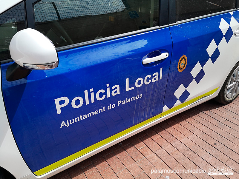 Cotxe de la Policia Local de Palamós.