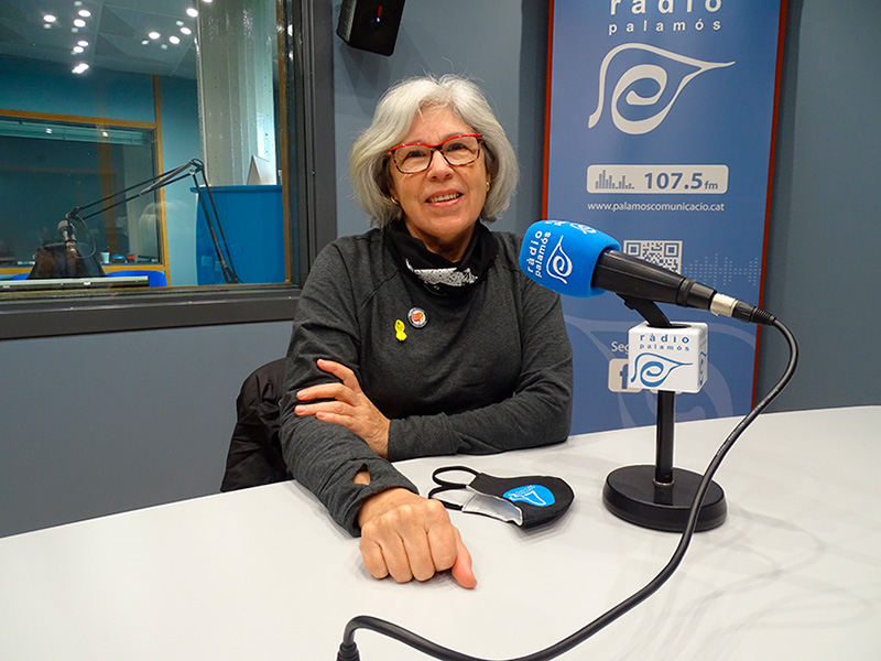 Roser Huete, regidora de la CUP a l'Ajuntament de Palamós.