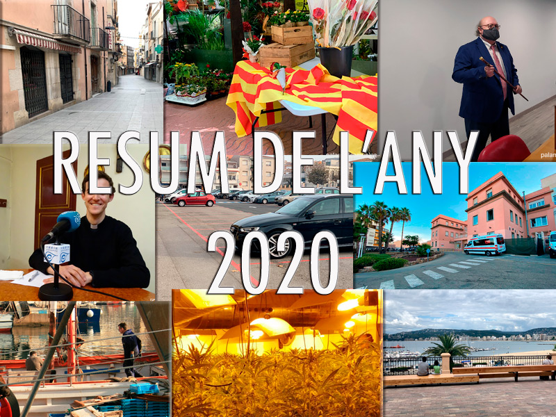 Demà us oferirem el resum informatiu de l'any 2020 a Palamós.