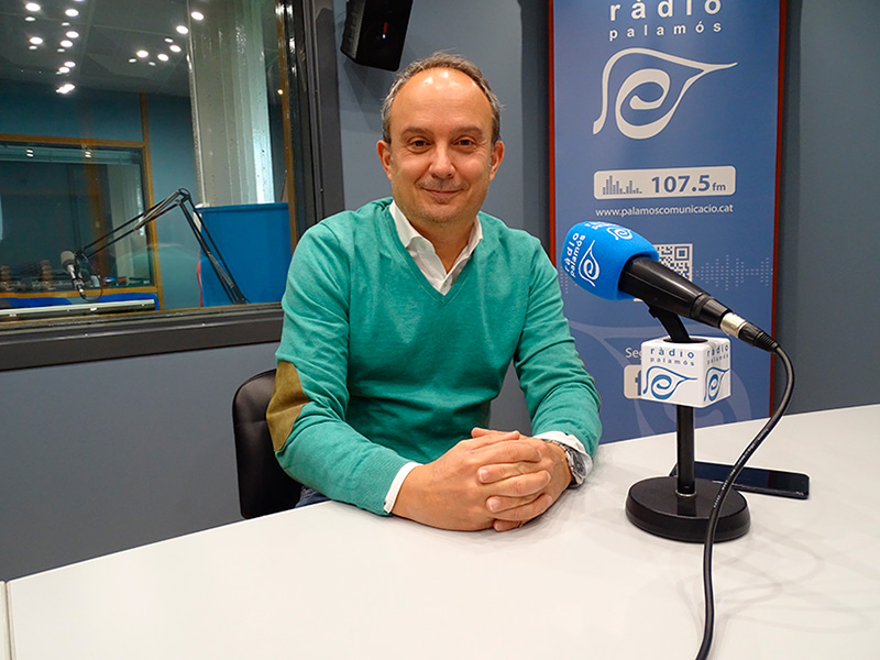 El regidor portaveu del PSC a l'Ajuntament de Palamós, Josep Coll.