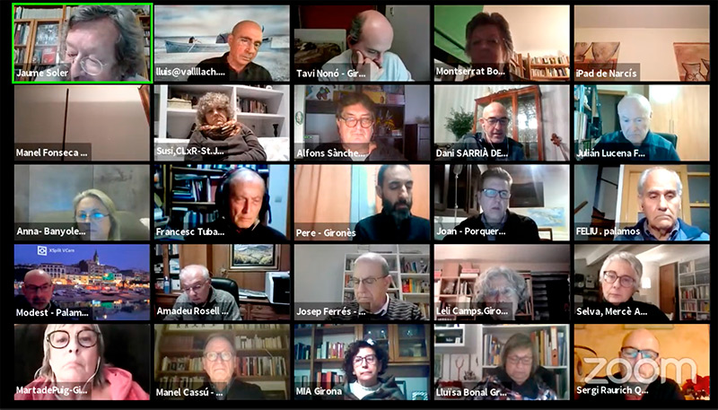 El Debat Constituent es va fer ahir de forma telemàtica.