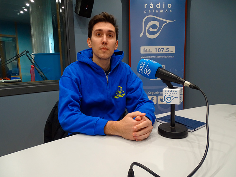 Andreu Iruela és el coordinador del Club Esportiu Palamós.