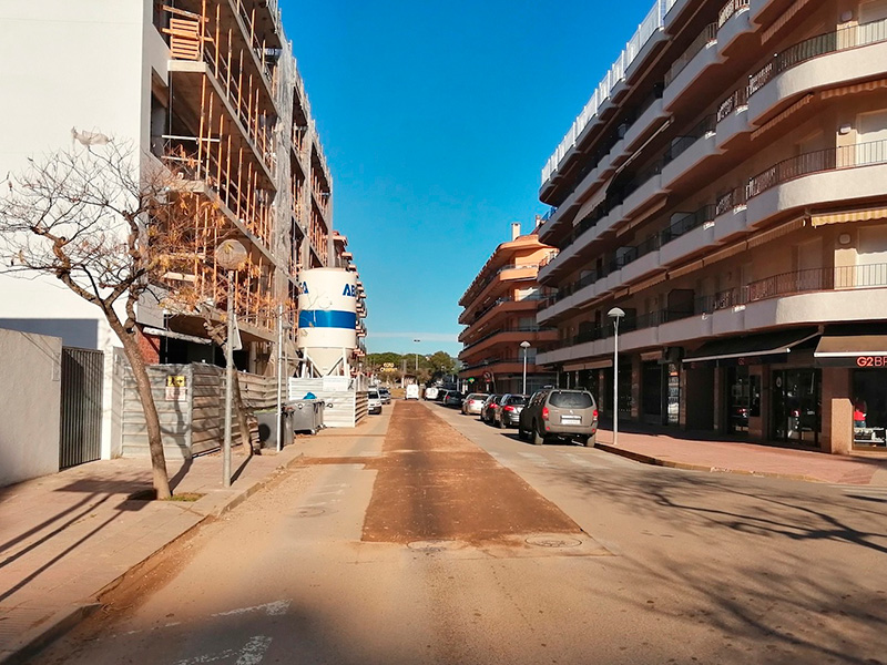 L'Avinguda Costa Brava de Sant Antoni. (Foto. Ajuntament de Calonge i Sant Antoni).