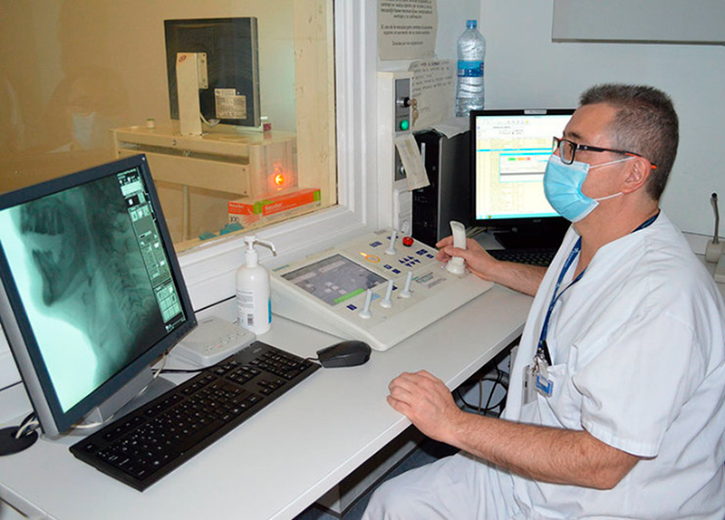 L'hospital de Palamós incorpora la videofluoroscòpia com a prova diagnòstica d'imatge. (Foto. SSIBE).