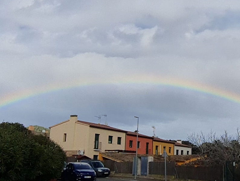 Arc de Sant Martí, el passat divendres. (Foto: J. Ureña).