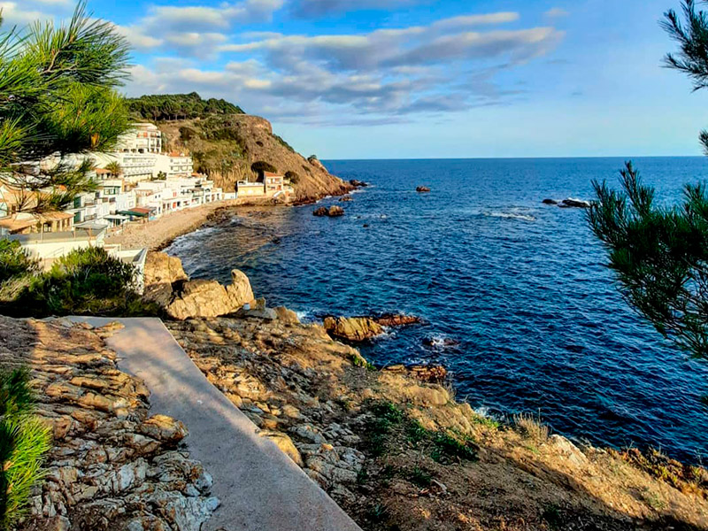 Cala Margarida, aquesta passada setmana. (Foto: instagram.com/teresaferres64).