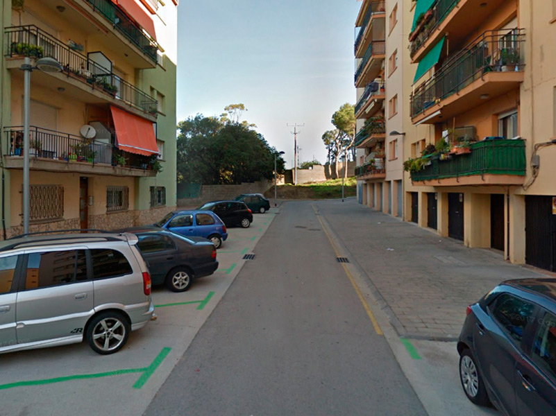 Es farà una actuació intensiva al carrer de Santiago Rusiñol. (Foto: Google Maps).