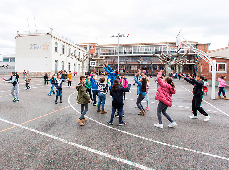 La Salle té alumnes ara mateix des de P3 i fins a 6è de primària. (Foto: La Salle Palamós).