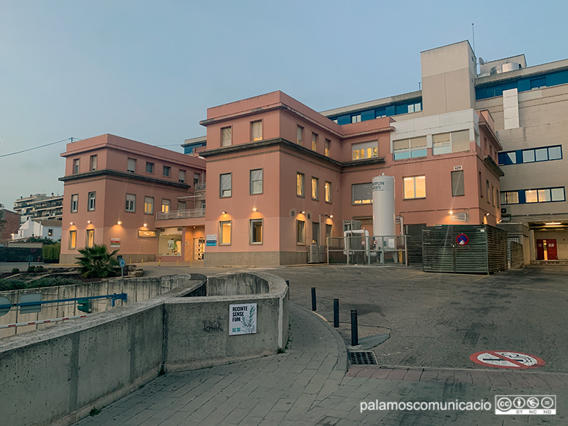 Ara mateix hi ha 15 persones ingressades per COVID a l'hospital de Palamós.