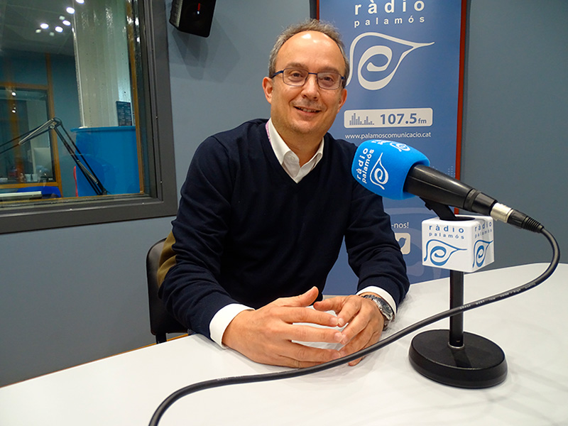 Josep Coll, regidor del PSC a l'Ajuntament de Palamós.