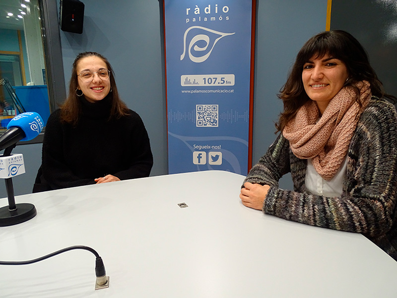 Carla Novo i Núria Lisbona han parlat del Club Lila al 'Tal com som' de Ràdio Palamós.