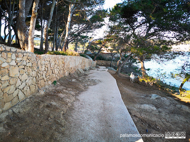 Tram del camí de ronda entre Cap Gros i La Fosca.