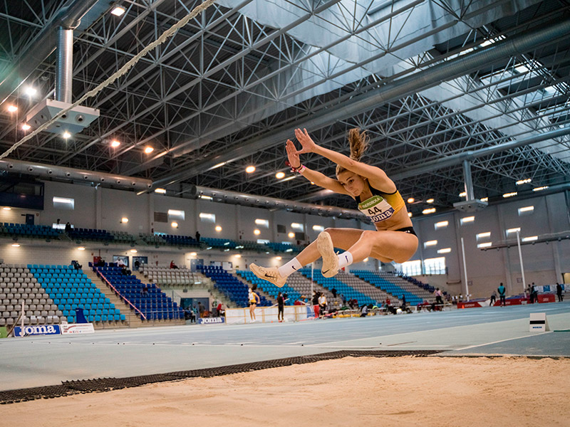 Marta Galló, bronze al Campionat d'Espanya d'atletisme Sub-20 celebrat a Antequera.