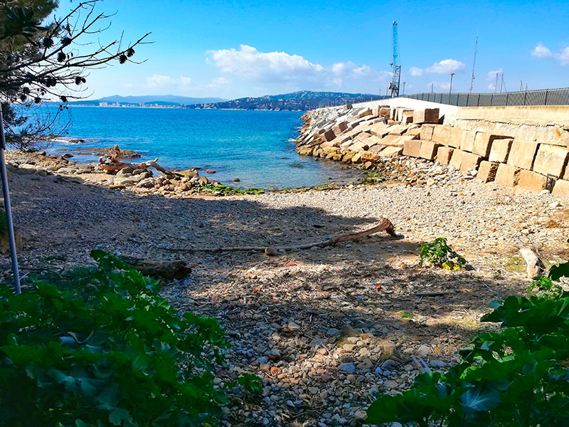 La platja de Pere Grau. (Foto: Ajuntament de Palamós).