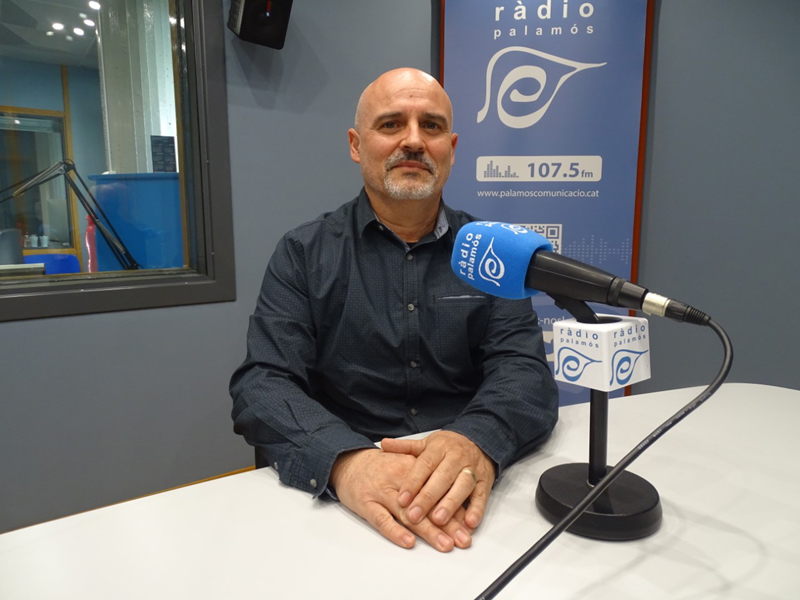 Joan Barba, regidor d'Esports de l'Ajuntament de Palamós.