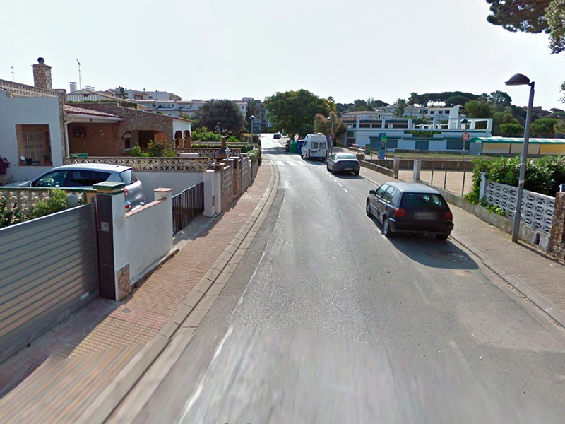El carrer de Garbí, a La Fosca. (Foto: Google Maps).