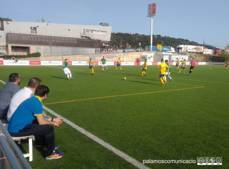 El Palamós ha aconseguit avui la tercera victòria de la temporada al camp de La Jonquera.