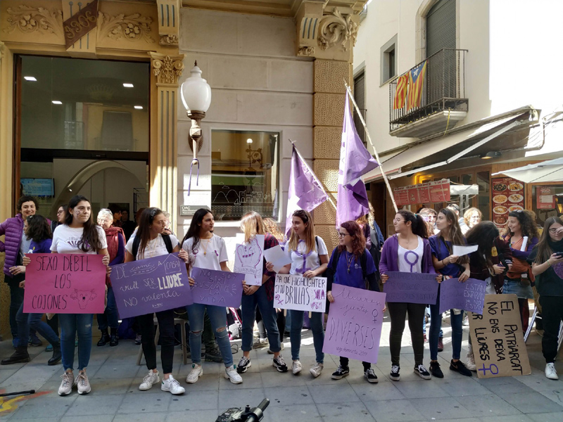 Imatge d'arxiu del Club Lila, un espai de trobada per parlar de feminisme.