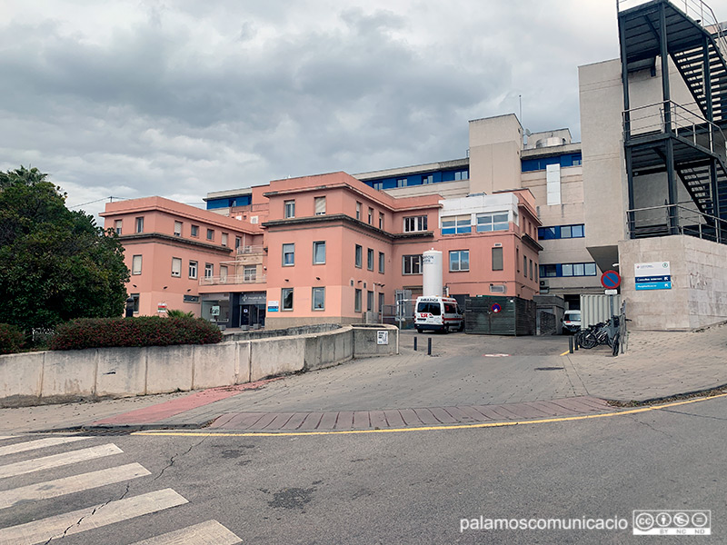 Amb dades d'ahir dilluns, hi ha 21 persones ingressades per COVID a l'hospital de Palamós.