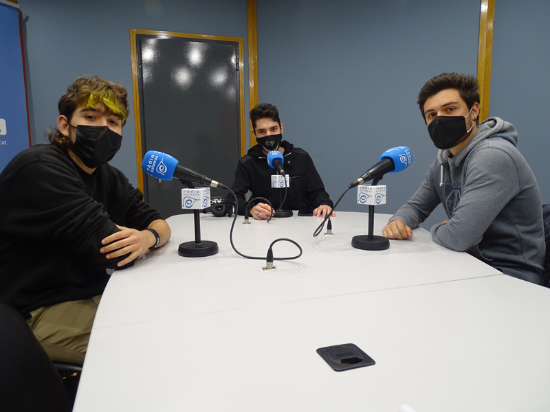 Fran Gutiérrez, Sergi Martí i John Ramos, protagonistes i creadors de 'Los Gitano Power'.