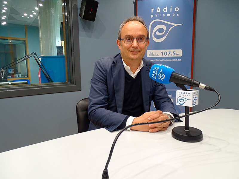 El regidor del PSC a l'Ajuntament de Palamós, Josep Coll.