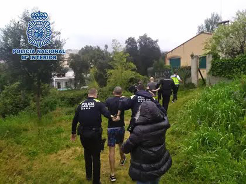 L'operatiu ha permès comissar 600 plantes i detenir dos homes. (Foto: Policia Nacional).