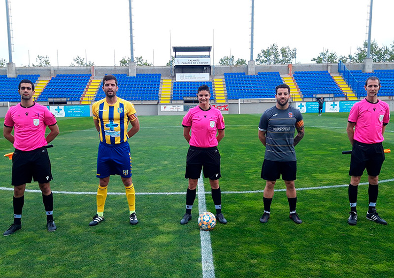 El Palamós i el Manlleu es van enfrontar fa dos caps de setmana. (Foto: Palamós CF).