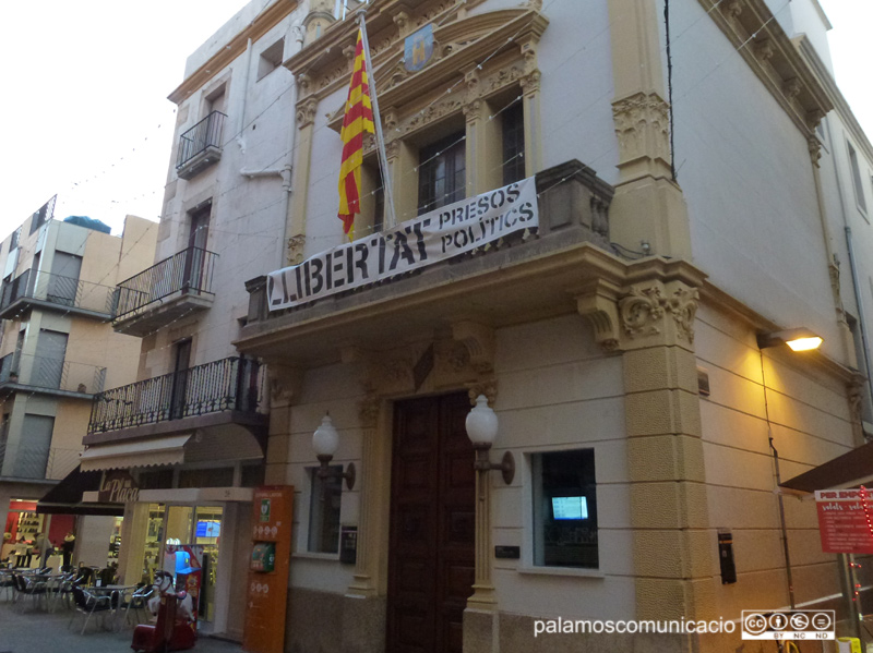 L'Ajuntament de Palamós.