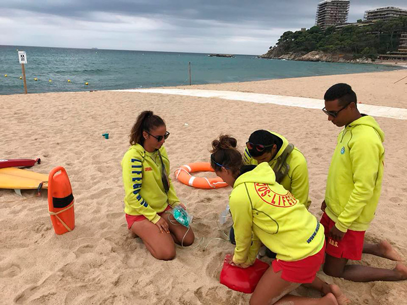 L'empresa Marsave s'havia encarregat del socorrisme a Palamós i Calonge i Sant Antoni l'any 2019. (Foto: Marsave).