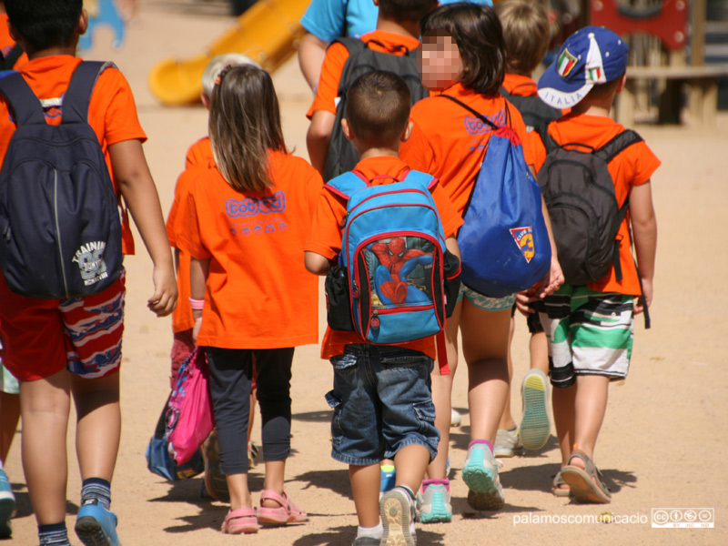 Activitats al Casal d'Estiu de Palamós, en una imatge d'arxiu.