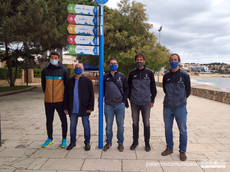 El projecte s'ha presentat aquest migdia amb la presència de l'atleta Adel Mechaal.