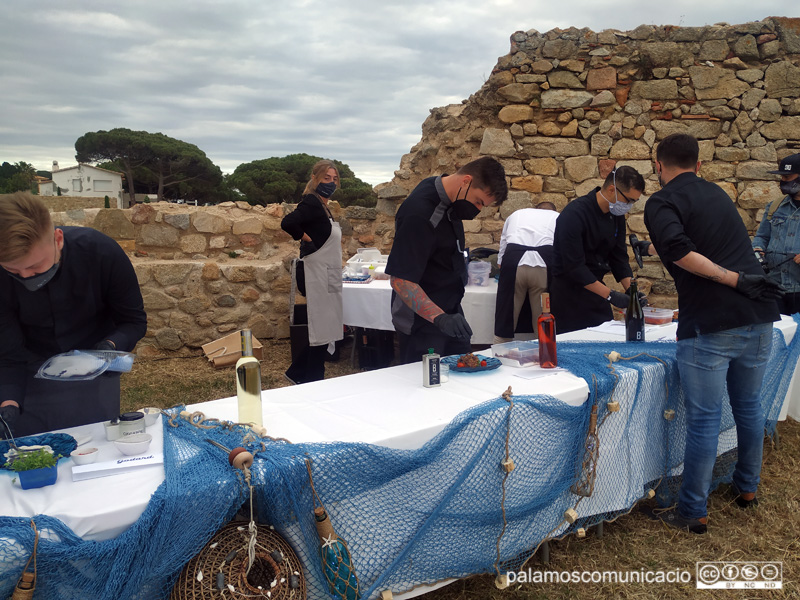 La presentació de la campanya es va fer ahir al castell de Sant Esteve.