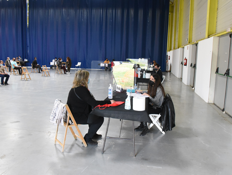 Sessió d'Speed Dating al Firal de Sant Antoni. (Foto: Ajuntament de Calonge i Sant Antoni).