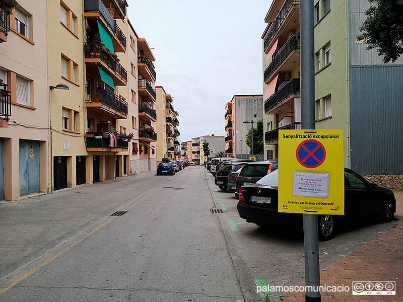 El carrer de Santiago Rusiñol, afectat demà per les tasques de neteja 