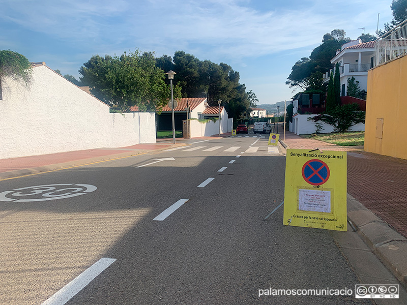 El carrer de Sa Tamardia, protagonista demà de l'actuació de neteja, 