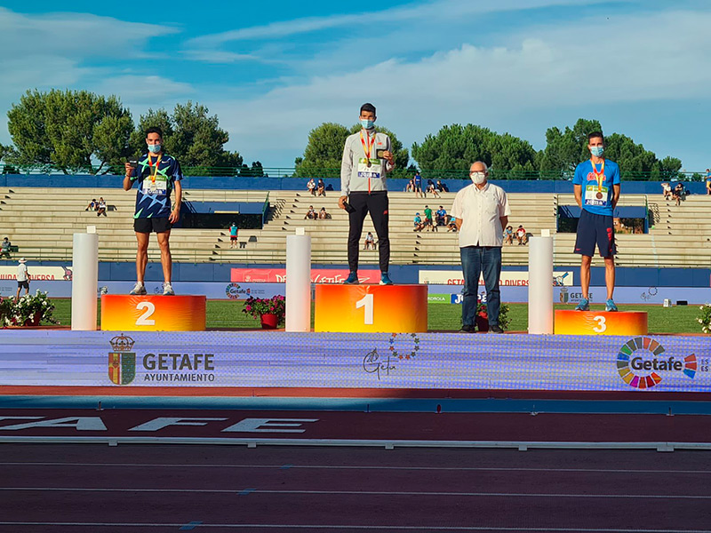 Adel Mechaal, campió d'Espanya de 1.500 metres a l'aire lliure per tercera vegada. (Foto: twitter.com/adelmechaal).