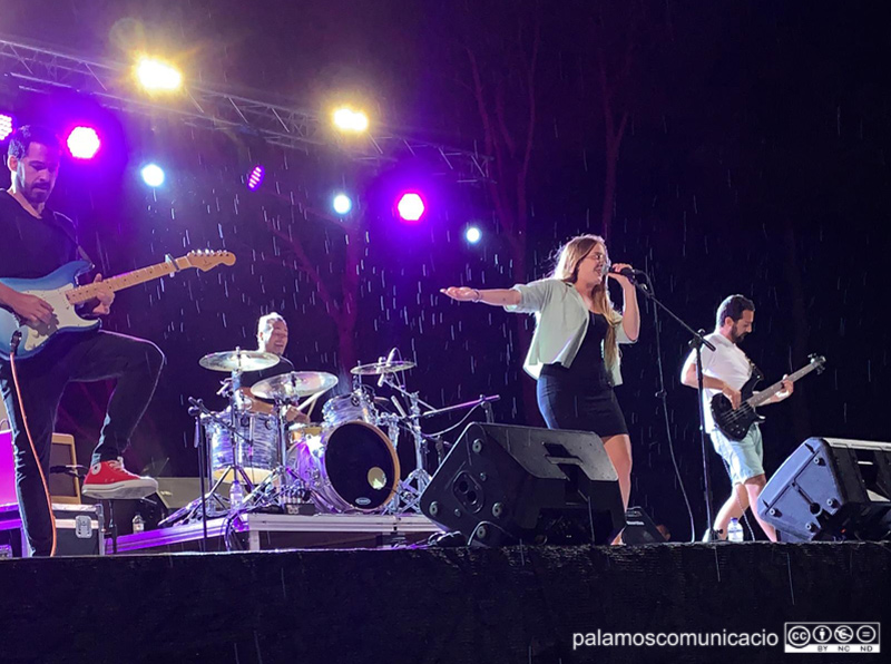 Actuació de The Misip Band, l'agost de l'any passat al Collet de Sant Antoni.