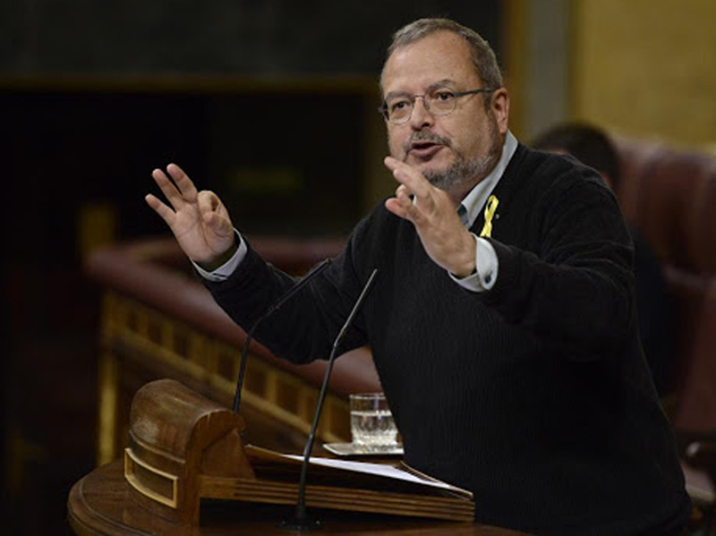 L'exdiputat d'Esquerra Republicana, Joan Olóriz. (Foto: ERC).