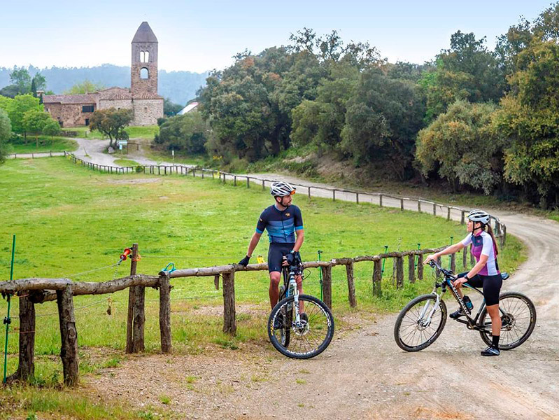 El Centre Trail Palamós permet fer fins a 10 rutes diferents en bicicleta per la nostra zona. (Foto: Centre Trail Palamós).