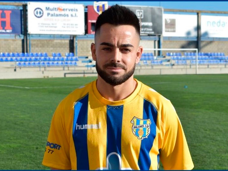 Adri Salas vestirà la samarreta del Palamós per quarta temporada consecutiva. (Foto: Palamós CF).