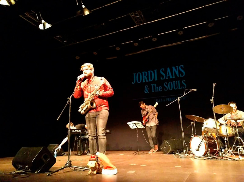 Jordi Sans & The Souls, actua demà dissabte a l'Arbreda a les 10 de la nit.